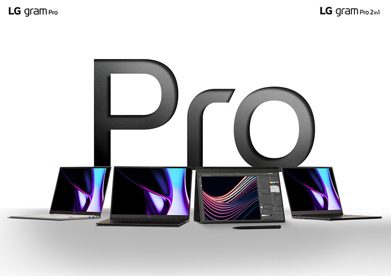 LG gram ProとLG gram Pro 2-in-1