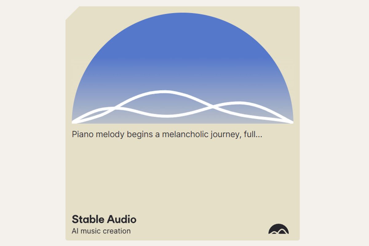 Stability AI、CD音質で3分間の曲を生成できる「Stable Audio 2.0」発表