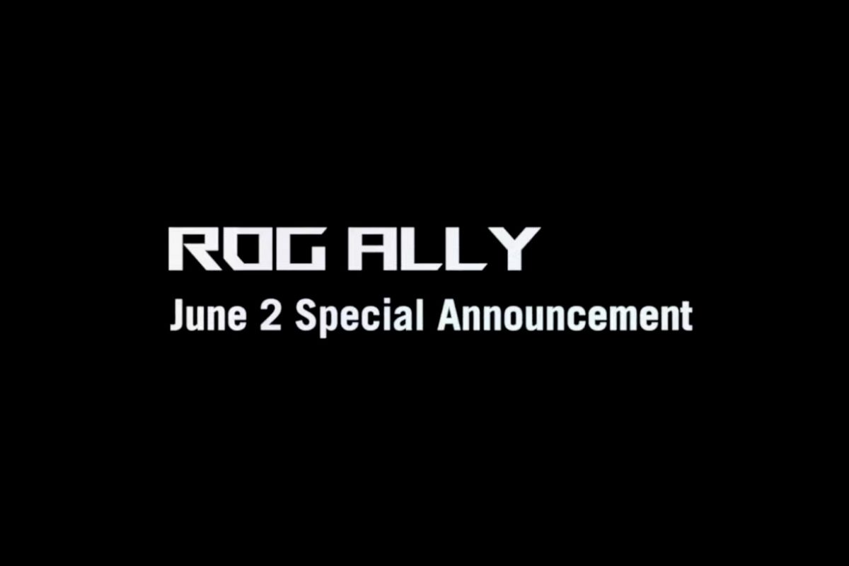 ASUS、携帯型ゲーミングPC「ROG Ally X」をアナウンス。6月2日に発表へ