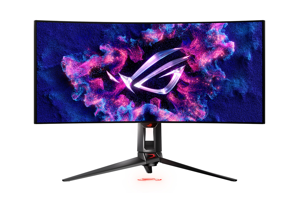 ASUS、第3世代OLEDパネル採用の34インチ湾曲ゲーミングモニター「ROG Swift OLED PG34WCDM」